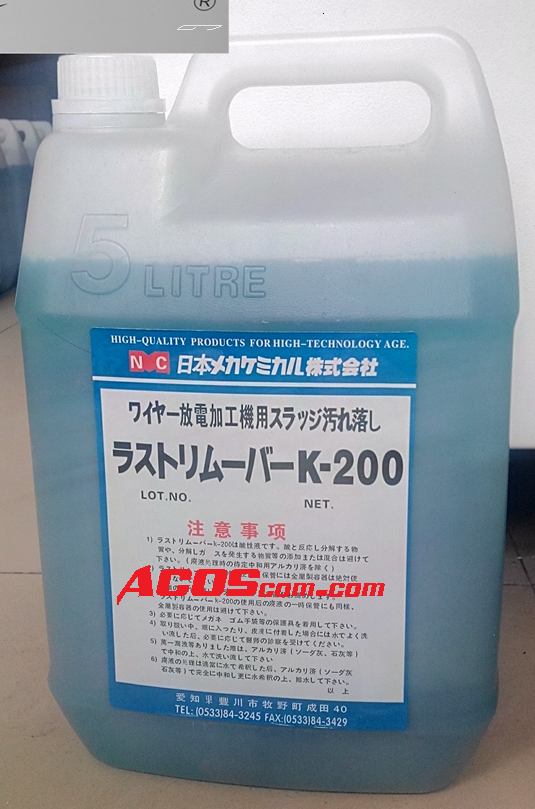 Chất tẩy rửa K200 Nhật bản 5L